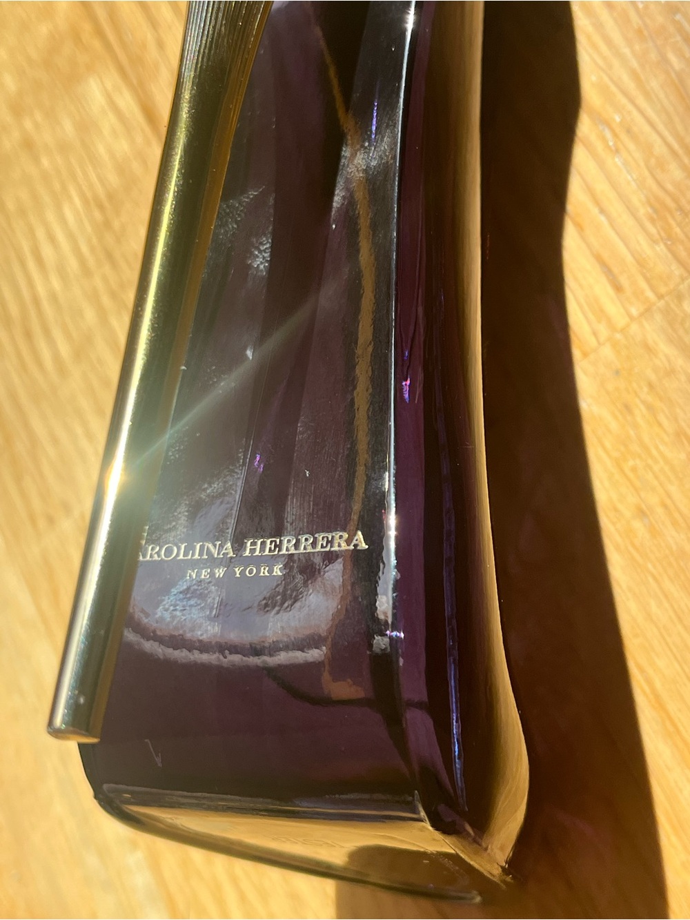 Carolina Herrera *empty* Good Girl Black Stiletto Bottle Gold Heel 80ml 2.7 floz - Picture 4 of 13